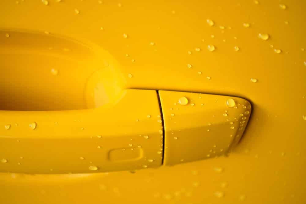 Raindrops On A Car