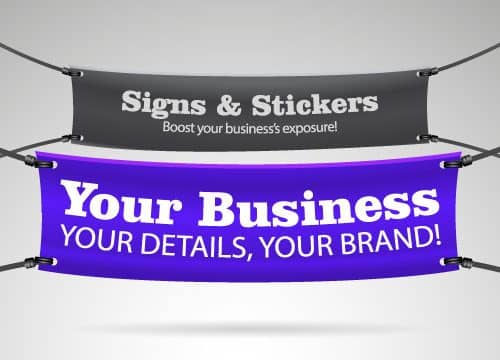 Custom made banners - Gympie