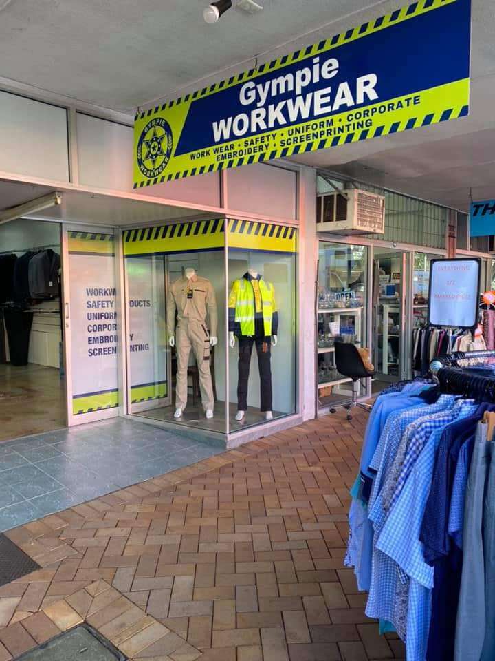 Shopsignscwtgympiegympieworkwear Cooloola Window Tinting